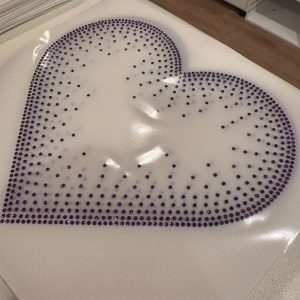 Heart Inside Scatter RHINESTONE