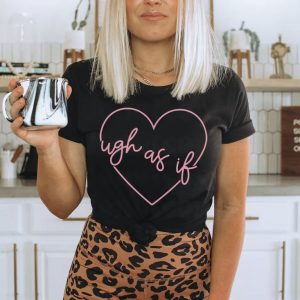 Ugh As If Heart PINK